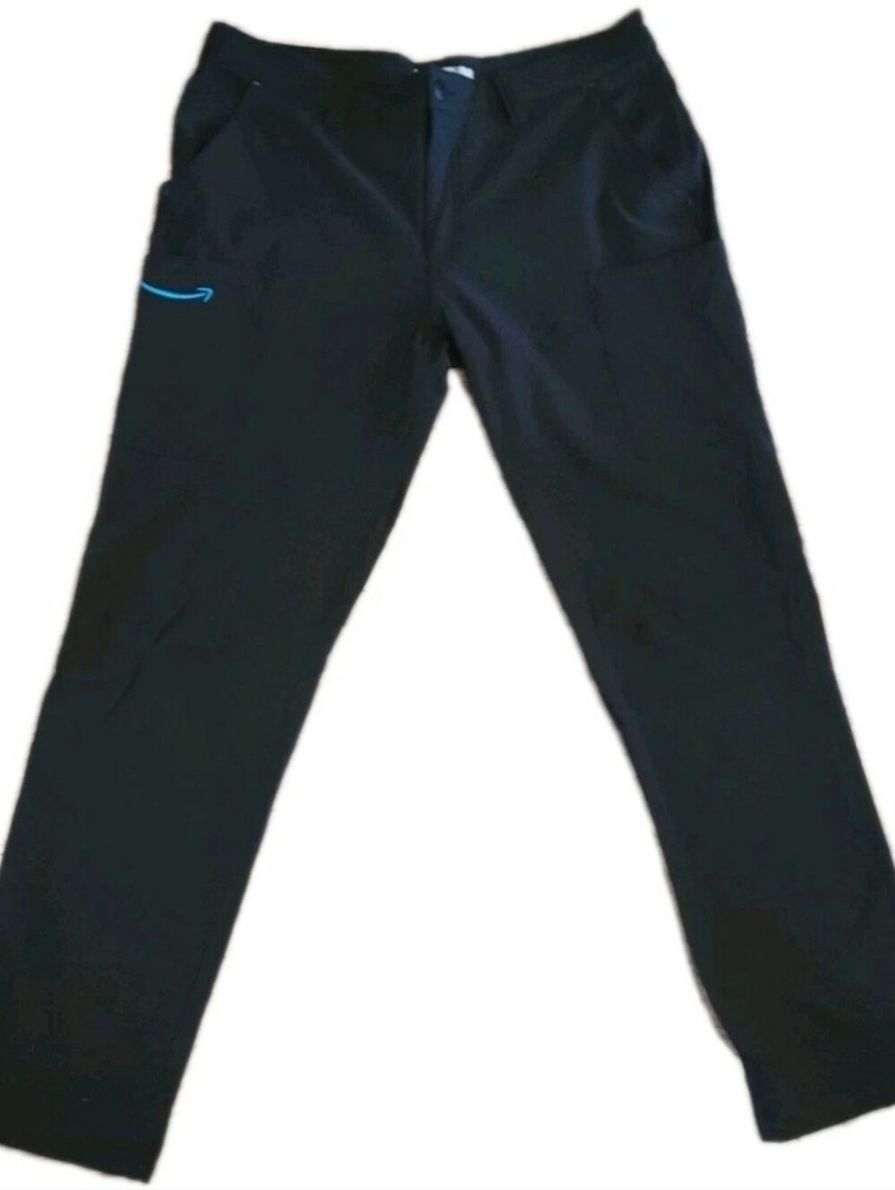 Men’s Luly Yang Black Work Pants Men’s Large 34-36 Cargo Utility Stretch NWOT